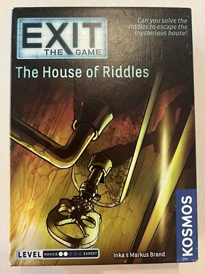 'Exit the Game - The House of Riddles' - Kosmos Escape Games 2020 VGC - Image 1 of 3