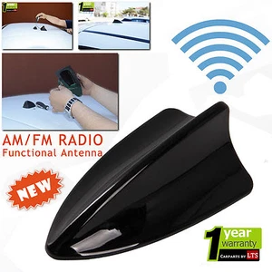 Citroen C4 Functional Shark Fin Black Antenna 2011 Onwards (For AM/FM Radio) - Imagen 1 de 6