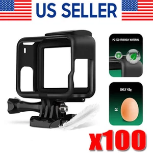 Marco para GoPro HERO 5/6/7Negro Montaje Carcasa Borde Carcasa Protectora Estuche Cubierta - Imagen 1 de 13