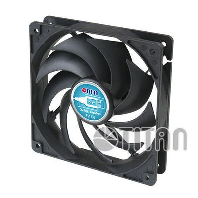 Titan 120mm x 25mm 5V USB Anywhere Cooling Fan TFD-12025SL05Z(RB) - Image 1 of 4