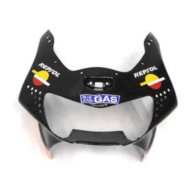 Black Headlight Front Upper Fairing Nose Cowl For Honda CBR900RR 1998 1999 98 99 - Image 1 of 3