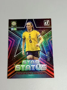 Magdalena Eriksson 2023 Donruss Women’s World Cup /299 Red Star Status 21 Sweden - Picture 1 of 2