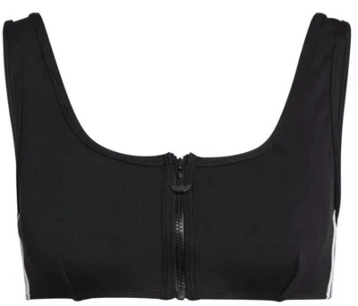 TOP BIKINI ADIDAS ADICOLOR CLASSICS PRIMEBLUE NEGRO Foto 1 de 4