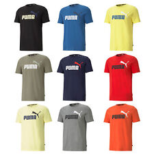 Puma T-Shirt - Ess + Essentials 2 Col Logo, Col Rond, Manches Courtes,