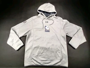 Under Armour Loose ColdGear Herren M #28 Wildcat USA Flagge Lacrosse Fleece Hoodie  - Bild 1 von 8