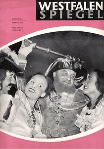 Herbermann: Westfalenspiegel Ausgabe Feb. 1952, Thema: Karneval in Westfalen - Picture 1 of 1