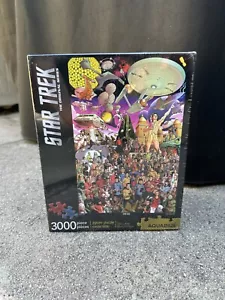 SEALED Star Trek Original Series 50th Anniversary 3000 Piece Jigsaw Puzzle - Picture 1 of 4