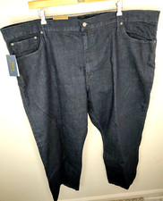 Ralph Lauren Mens Big & Tall 52Bx 30L Prospect Stretch Straight Blue Jeans NWT