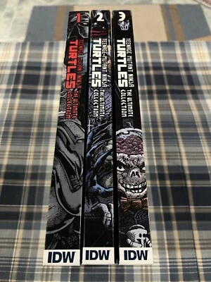 Teenage Mutant Ninja Turtles The Ultimate Collection Vol 1 2 3 Hardcover Lot - Image 1 of 4