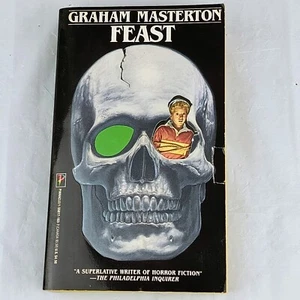 FEAST by Graham Masterton 1988 Pinnacle 1st edition Paperback RARE HORROR - Picture 1 of 15