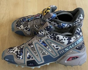 Salomon Speedcross 3 Camo Men's Waterproof All-Terrain Hiking Shoes - US 7 - Picture 1 of 6