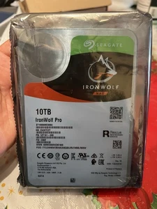 Seagate IronWolf Pro ST10000NE0004 10TB 3.5" 7200RPM 256MB NAS Hard Drive - Picture 1 of 4