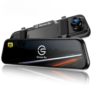 Mirror Dash Cam ''10 Rear View Mirror Camera for Cars,Voice Control,touch screen - Picture 1 of 12