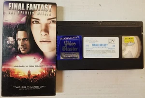 📼VINTAGE📼 Final Fantasy-The Spirits Within 📼VHS 2001📼Former Rental📼TESTED📼 - Picture 1 of 2