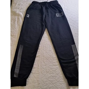 Boy's NBA Black Sweatpants Size Large  - Picture 1 of 8
