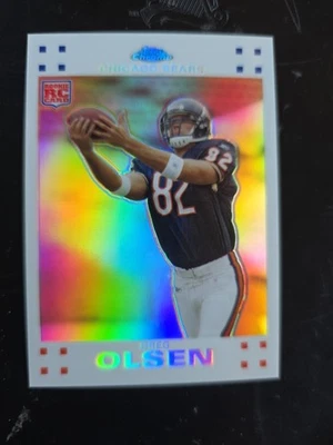2007 Topps Chrome - Greg Olsen #TC218 White Refractor /869 (RC) - Image 1 of 2