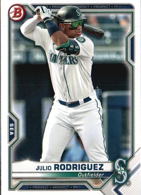 2021 Bowman #BP-86 Julio Rodriguez Prospects - Image 1 of 2