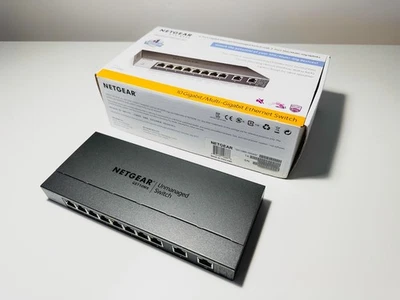 NETGEAR GS110MX 10 Gigabit/Multi-Gigabit Ethernet Switch - Image 1 of 3