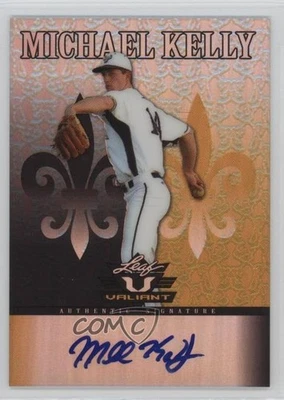 2012 Leaf Valiant Black /5 Michael Kelly #VA-MK1 Auto - Image 1 of 2