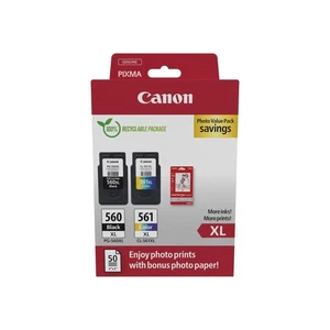 Canon - Inktcartridge PG-560XL CL-561XL + papier - Afbeelding 1 van 1
