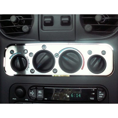 Placa de ar condicionado 2p para 2001-2005 Chrysler PT Cruiser [aço inoxidável/escovado] - Imagem 1 de 4