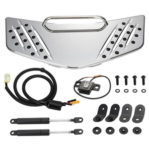Portaequipajes trasero para Honda Goldwing GL 1800 2018-2021 con luz LED plateada - Imagen 1 de 7