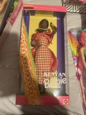 Mattel Barbie Kenyan Dolls of the World 1993. BNIB BARBIE DOLL AFRICAN DOLL  - Image 1 of 2