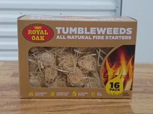 Royal Oak Tumbleweeds Natural Fire Starters 16 Pack - Picture 1 of 6