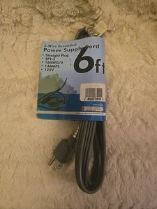 JUEGO DE CABLE DE ALIMENTACIÓN DE 3 PIES PARA SECADORA, ESTUFA, ESTUFA, SPT-3 - SC19, 4317824 - Imagen 1 de 2