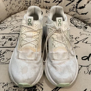 On Cloudswift Women's Running Shoes Lightweight Cushioned White Green Size US 6 - Picture 1 of 7