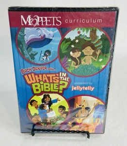 Moppets Curriculum Buck Denver asks What’s in the Bible? NEW Sealed DVD Set - Imagen 1 de 4
