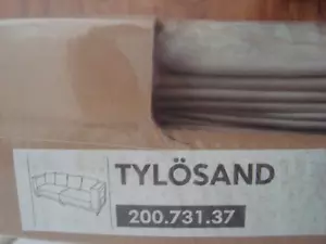 NEW TYLOSAND COVER Slipcover for Tylösand Sofa IKEA Kungsvik Beige (Sand) 240 cm - Picture 1 of 13