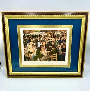 Auguste Renoir Dance at Le Moulin de-la Galette Reproduction Art Print 16 x 13 - Picture 1 of 8