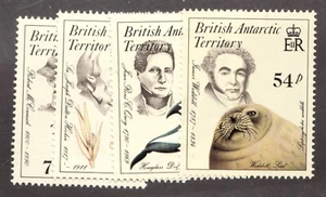 1985 BAT British Antarctic Territory Sc# 125-28. Flora & Fauna. MNH Cv$9.75 - Picture 1 of 1