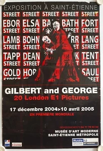 Plakat GILBERT and GEORGE 2005 Ausstellung Saint-Etienne Métropole - Bild 1 von 6
