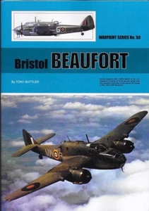 BRISTOL BEAUFORT von Tony Buttler. Warpaint Serie Nr.50. NEU! FARBE! - Bild 1 von 2
