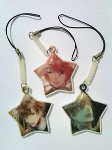 3 pcs strap accessory Starry sky anime Tohzuki Suzuya Cancer Tomoe Yoh Capricorn - Picture 1 of 6