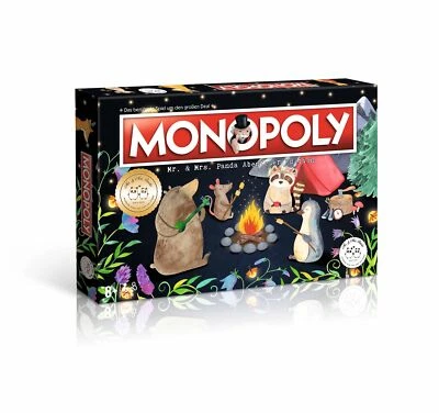 Monopoly Mr.And Mrs. Panda Party Game Board Game - Image 1 of 2