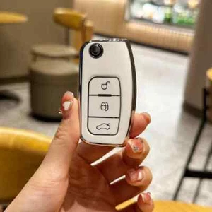 Funda TPU para llave remota de coche para Ford Fiesta Focus Ecosport Kuga Escape Falcon - Imagen 1 de 8