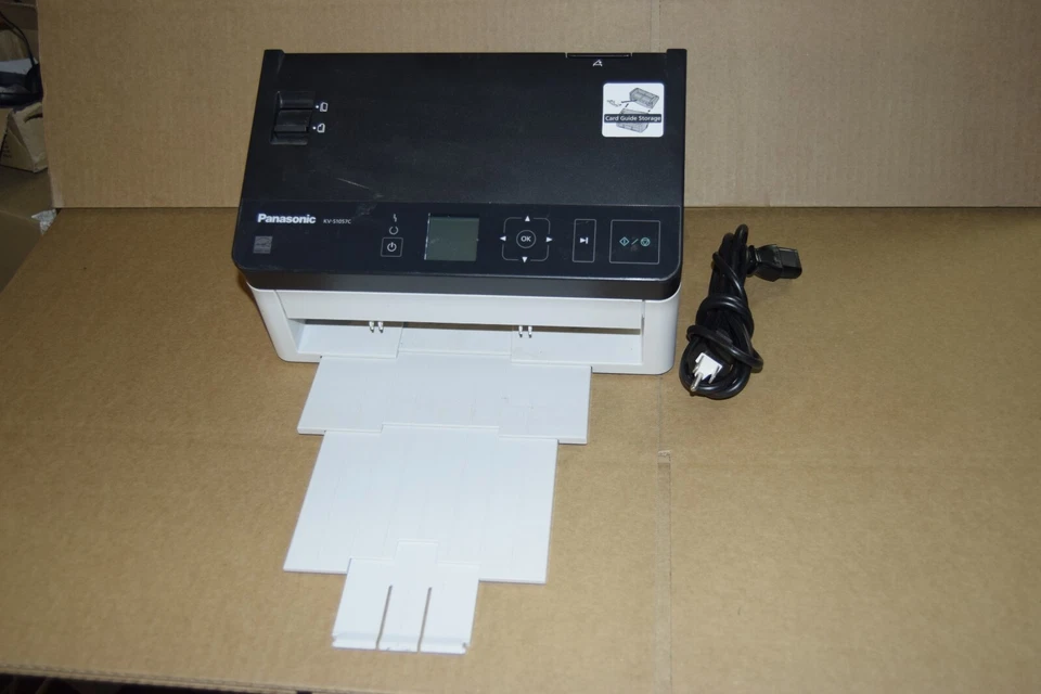 Panasonic KV-S1057C Duplex Document Scanner LAN USB 3.1 w/ Cord *No Input Tray* - Image 1 of 4
