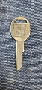 Vintage GM 1970s 1980s auto key blanks (H) stamp rare General Motors cars NOS - Bild 1 von 2