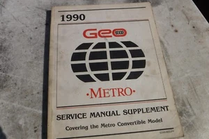1990 Geo Metro Service Manual ST370-90SUPP - Picture 1 of 1