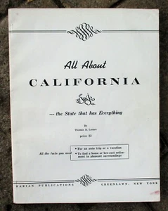 ALL ABOUT CALIFORNIA...THE STATE THAT HAS EVERYTHING (1964) Thomas B. Lesure - Imagen 1 de 5