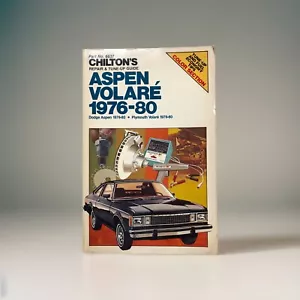 Dodge Plymouth Aspen Volare 1976-1980 Shop Service Repair Manual Engine Guide AC - Picture 1 of 6