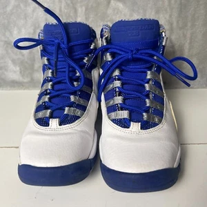 Air Jordan 23 Retro TXT Old Royal Sneakers Youth Boys 4Y White Blue 487214-107 - Picture 1 of 7