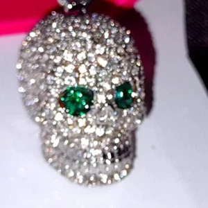 Juicy GUY 🎁 Pave "Sugar Skull Charm" New with tags - Picture 1 of 5