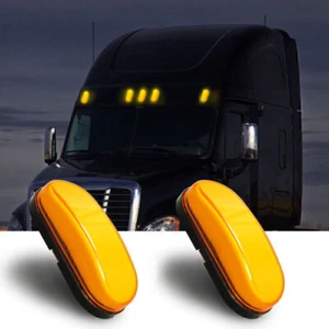 2Pcs Car Fender Light Side Marker Light Trailer Clearance Light for Truck Camper - Picture 1 of 19