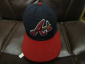 Atlanta Braves New Era On-Field 59FIFTY Tomahawk Cap Hat 7  - Picture 1 of 11
