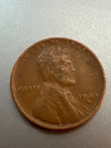 Vintage 1945 S Wheat Penny Lincoln Cent Copper United States Coin - Picture 1 of 3