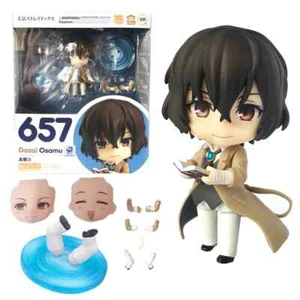 Figura de acción cara de reemplazo de 10 cm Anime Bungo Stray Dogs Dazai Osamu - Imagen 1 de 6
